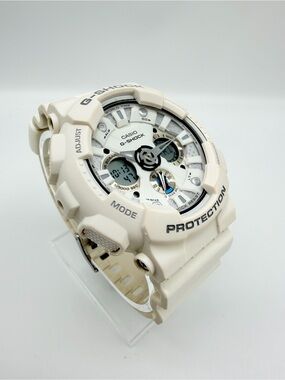 Casio G-Shock GA-120A-7A White Analog Digital Watch 5229